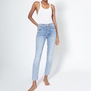 RE/DONE 90s High Rise Ankle Crop Jeans